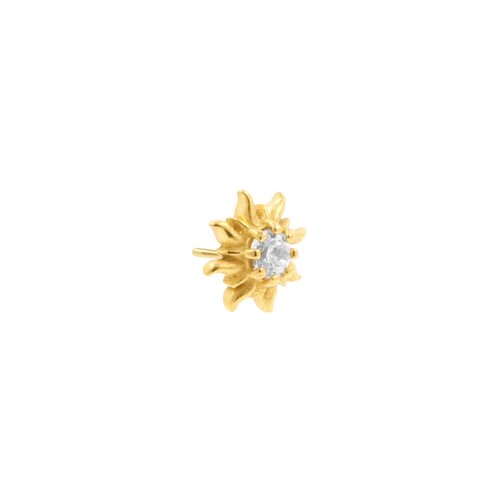 Surgical Steel Sun Top - Gold Surgical Steel Sun Top - Gold