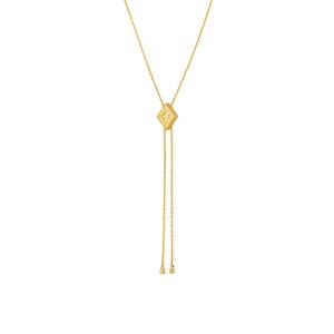 Mya Bay NECKLACE LOSANGE BOLO