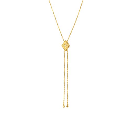 Mya Bay NECKLACE LOSANGE BOLO