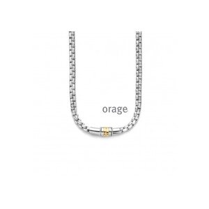 Orage K/5303/55 Ketting heren staal Orage K/5303/55 Ketting heren staal