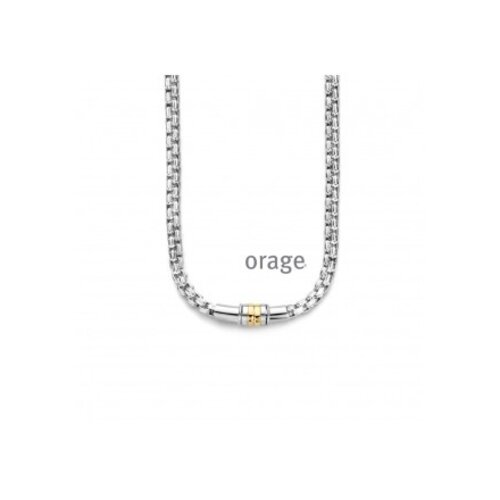 Orage K/5303/55 Ketting heren staal Orage K/5303/55 Ketting heren staal
