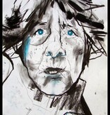 Faces on Paper mixed material