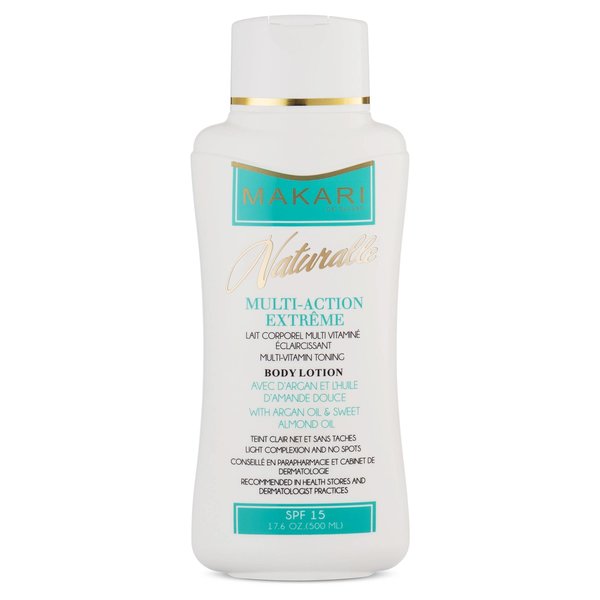 Makari Makari - Body lotion - Hydrateert en vernieuwt de huid - Vermindert vlekken en hyperpigmentatie - 500ml