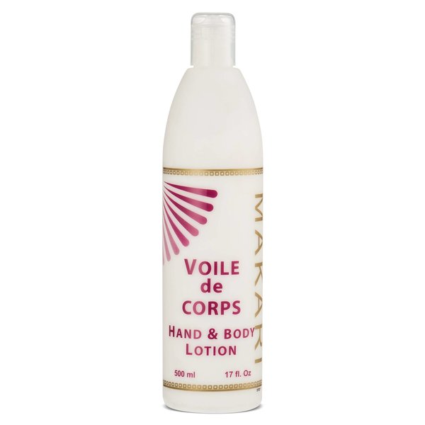 Makari Makari - Hand- en bodylotion - Hydrateert intens en verhoogt elasticiteit - Lichtgewicht en niet-vettig - 500ml