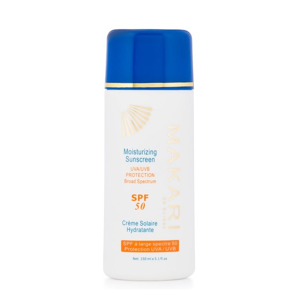 Makari Makarai - Zonnecrème - Biedt hoge SPF 50 bescherming - Hydrateert en ondersteunt huidbarrière - Lichte textuur zonder witte waas