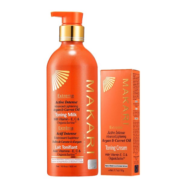 Makari Makari EXTREME ARGAN & CARROT OIL BRIGHTENING KIT