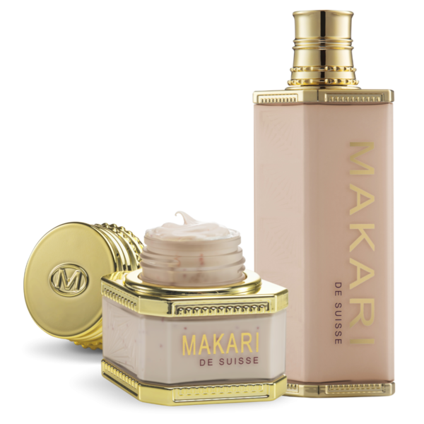 Makari Makari - Luxueuze huidverzorgingsset - Bevat voedende ingrediënten zoals kaviaar voor een luxe verzorgingservaring - Diepe hydratatie voor de droge huid