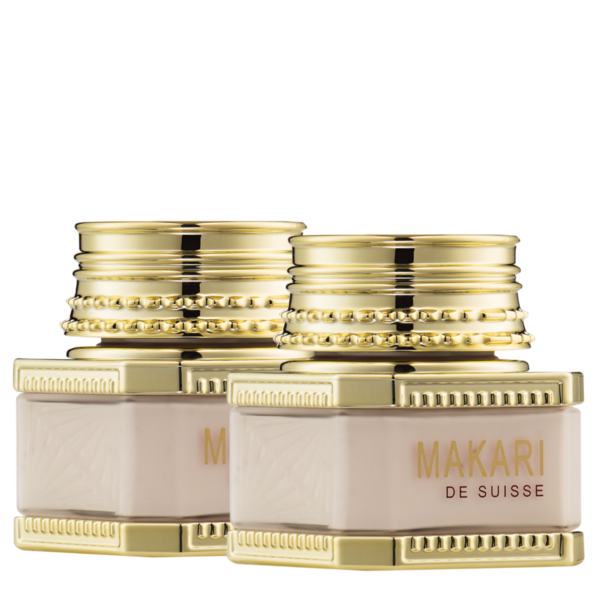 Makari Makari - Hydraterende creme - Vermindert vlekken en rimpels - Verstevigt en egaliseert de huid - 2x50ml