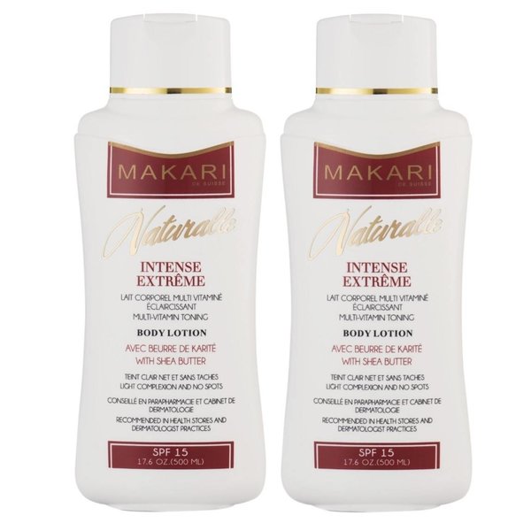Makari Makari - Spf 15 Bodylotion Duo - Combinatie Van Huidherstel En Zonbescherming - Voedt En Hydrateert De Huid Intensief