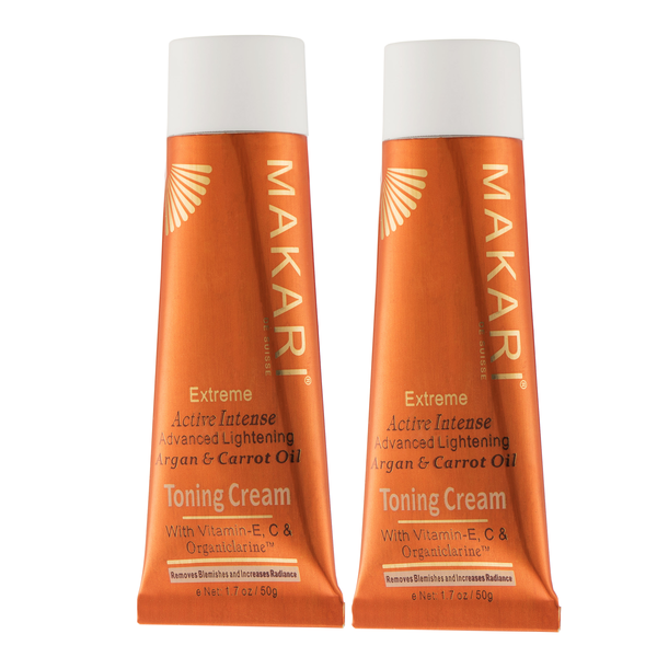 Makari Makari EXTREME ACTIVE INTENSE TONE BOOSTING FACE CREAM DUO