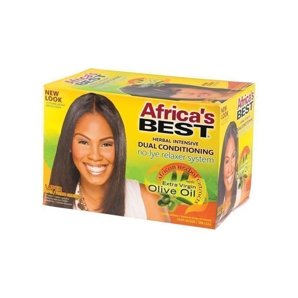 Africa's Best No-Lye Relaxer Kit-Super