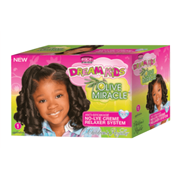 African Pride Dream Kids African Pride Dream Kids - Relaxer - Veilig en mild voor kinderen - Versterkt en hydrateert het haar - 532g