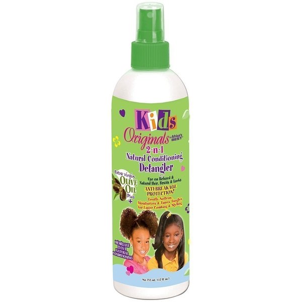 Africa's Best Kids Originals Africa's Best Kids Organics - Leave-in spray – Ontwart en verzacht direct – Beschermt tegen breuk – Geeft glans en handelbaarheid – 355ml