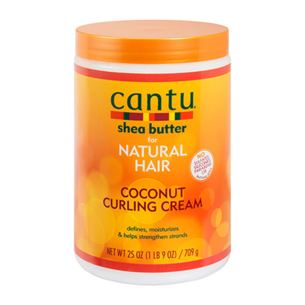 Cantu Cantu - Krulcreme - Definieert en hydrateert krullen - Vermindert kroezen voor een gladde afwerking - 709g