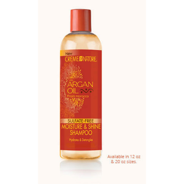 Creme of Nature Creme of Nature - Shampoo - Reinigt mild zonder sulfaten - Herstelt vochtbalans en versterkt - Geeft glans en slip voor makkelijk stylen - 355ml