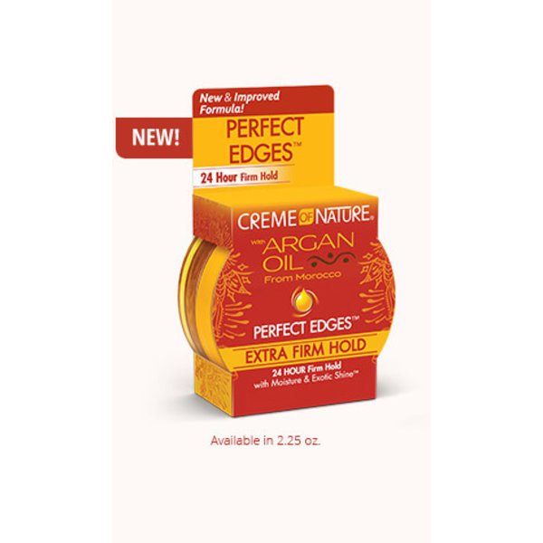 Creme of Nature Creme of Nature - Edge control gel - Extra sterke hold tot 24 uur - Hydrateert, conditioneert met arganolie - Geen residu, schilfers of vettigheid
