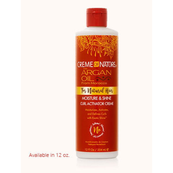 Creme of Nature Creme of Nature - Krulcreme - Hydrateert en voedt droog haar - Definieert veerkrachtige krullen - Temt pluis en vergemakkelijkt ontwarren - 354ml