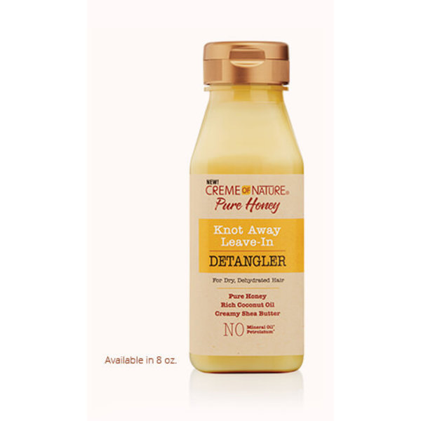 Creme of Nature Creme of Nature - Leave-in detangler - Ontwart onmiddellijk en verbetert beheersbaarheid - Herstelt gespleten haarpunten en hydrateert - 8 oz.