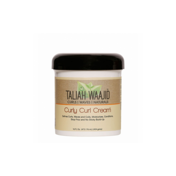 Taliah Waajid Taliah Waajid - Curly Curl Cream - Definieert krullen en voorkomt kroezen - Geeft glans en hydrateert het haar - 473ml