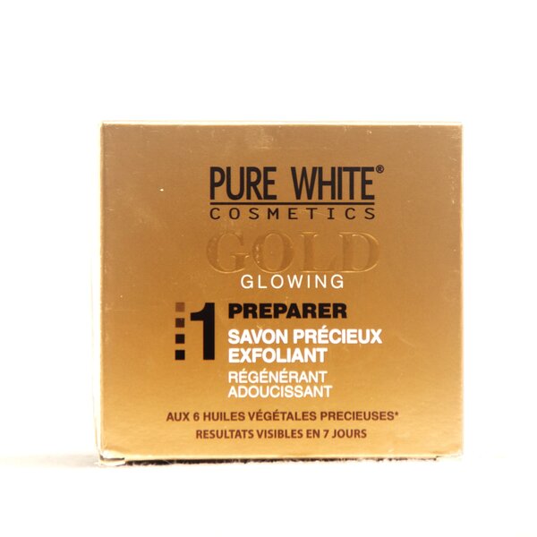 Pure White Pure White Gold Glowing Soap 1 Prepare 150 g