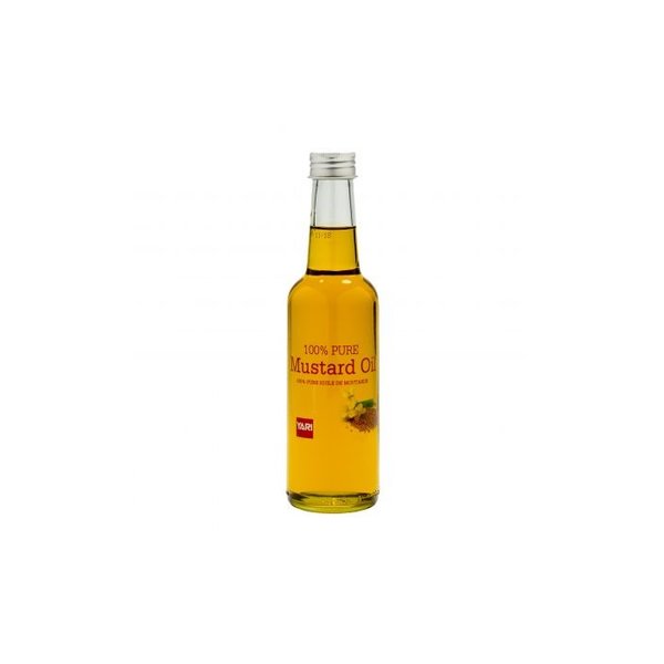 Yari Yari - Mosterdolie - Stimuleert haargroei en versterkt haarwortels - Rijk aan omega-3 vetzuren en antioxidanten - 250ml