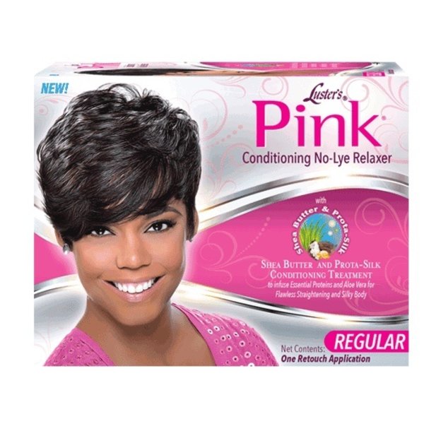 Pink  Pink® One New Growth/Retouch Application Conditioning No-Lye Relaxer System regular