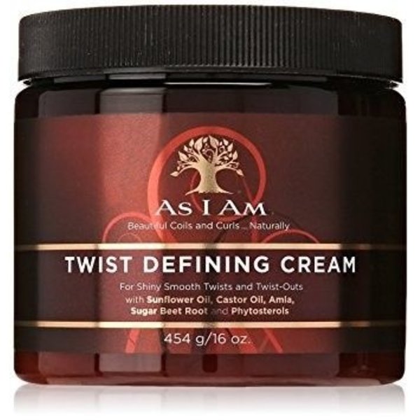 As I Am As I Am - Twist-definitiecreme - Definieert en hydrateert krullen - Vermindert kroezen en maximaliseert gladheid - 454g