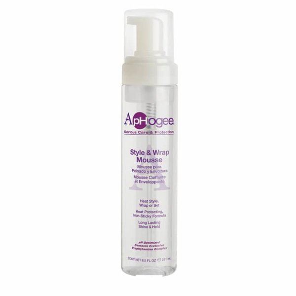 Aphogee ApHogee - Styling mousse - Langdurige flexibele hold - Beschermt tegen hitte en breuk - Geeft glans zonder schilfers - 250ml