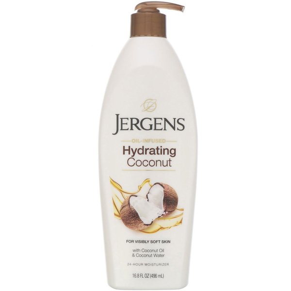 Jergens Jergens Hydrating Coconut Moisturizer Oil-Infused 21oz. (621ml)