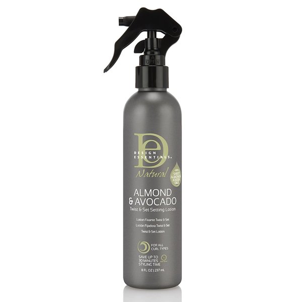 Design Essentials Design Essentials - Stylinglotion - Creeert glanzende, langdurige sets - Hydrateert en voedt het haar - 237ml
