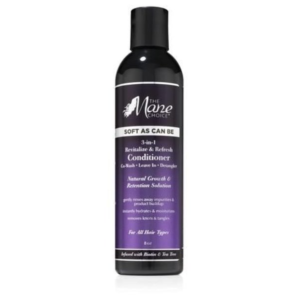 The Mane Choice The Mane Choice Soft As Can Be Revitalize & Refresh 3-in-1 Co-Wash, Leave In, Detangler
