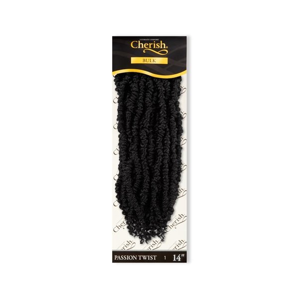 Cherish Cherish - Hair twists - Voorgedraaid voor snelle installatie - Lichtgewicht en comfortabel draagbaar - Geeft natuurlijke glans en volume - 35,56cm