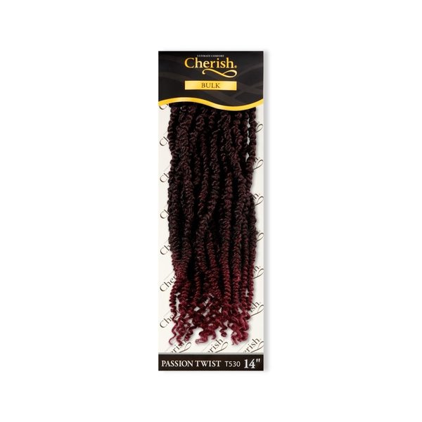 Cherish Cherish - Hair twists - Voorgedraaid voor snelle installatie - Lichtgewicht en comfortabel draagbaar - Geeft natuurlijke glans en volume - 35,56cm