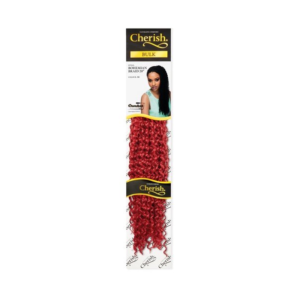 Cherish Cherish - Bohemian vlechten - Vooraf gestyleerd voor gemak - 50,80 cm lengte voor volumineuze look - Lichtgewicht en comfortabel - 1 set