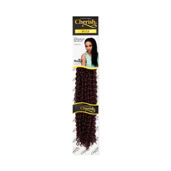 Cherish Cherish - Vlecht haar - Vooraf gestyled voor snelle installatie - Geeft volume en lengte - Lichtgewicht en comfortabel - 50,8cm