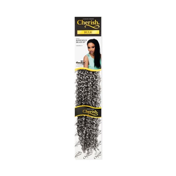 Cherish Cherish - Bohemian vlechten - Vooraf gestyleerd voor gemak - 50,80 cm lengte voor volumineuze look - Lichtgewicht en comfortabel - 1 set