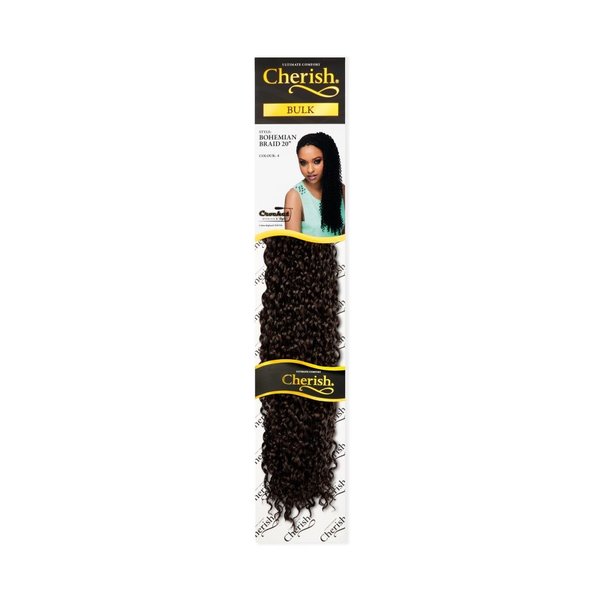 Cherish Cherish - Bohemian vlechten - Vooraf gestyleerd voor gemak - 50,80 cm lengte voor volumineuze look - Lichtgewicht en comfortabel - 1 set