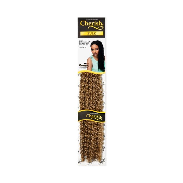Cherish Cherish - Bohemian vlechten - Vooraf gestyleerd voor gemak - 50,80 cm lengte voor volumineuze look - Lichtgewicht en comfortabel - 1 set
