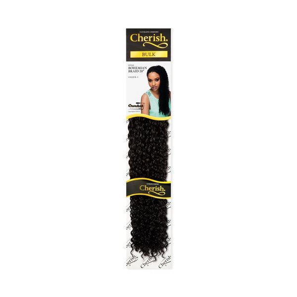 Cherish Cherish - Bohemian vlechten - Vooraf gestyleerd voor gemak - 50,80 cm lengte voor volumineuze look - Lichtgewicht en comfortabel - 1 set