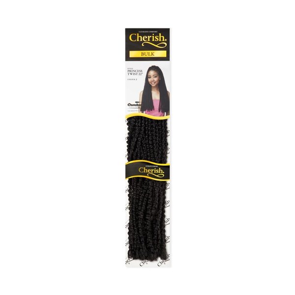 Cherish Cherish - Twist vlechthaar - Lichtgewicht en comfortabel - Blijft langdurig in model - Zijdezachte glans en structuur - 55,88cm