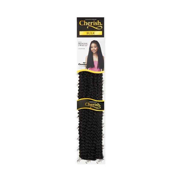 Cherish Cherish - Twist vlechthaar - Lichtgewicht en comfortabel - Blijft langdurig in model - Zijdezachte glans en structuur - 55,88cm