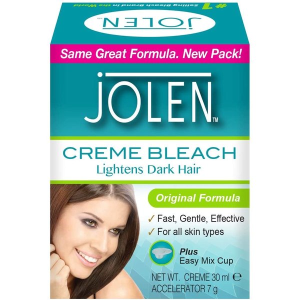 Jolen Jolen - Creme Bleach - Verlicht ongewenst haar snel en effectief - Zacht genoeg voor gezicht en wenkbrauwen - 30ml