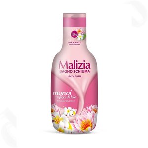 Malizia Bath Foam Monoi e Fiori di loto1lt