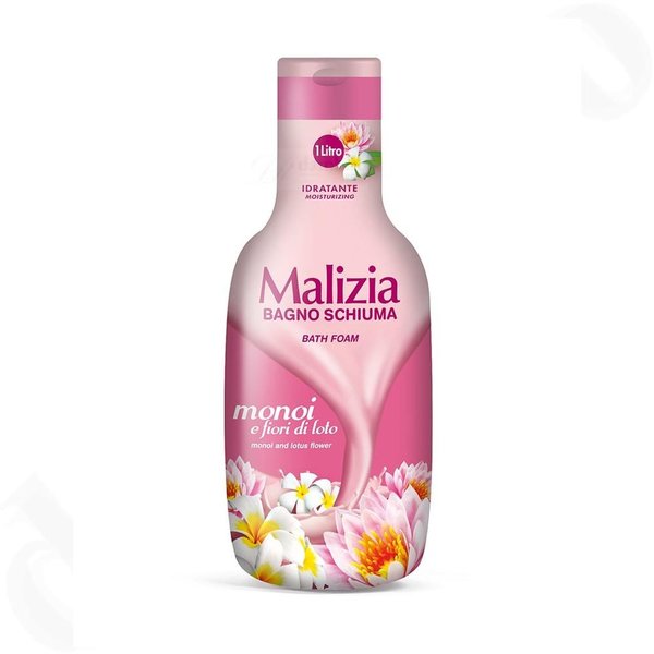 Malizia Malizia Bath Foam Monoi e Fiori di loto1lt