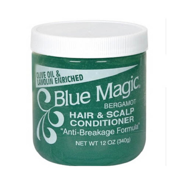 Blue Magic Blue Magic - Haarconditioner - Voedt haar en hoofdhuid - Sealt vocht en voorkomt droogheid - Geeft glans en maakt handelbaar - 340g