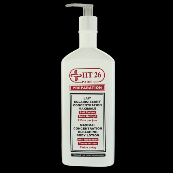 HT26 HT26 - Préparation - Maximal concentration bleaching body lotion (500ml)