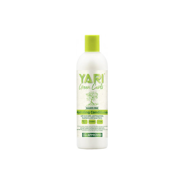 Yari Green Curls Yari Green Curls - Conditioner krullen - Hydrateert zonder te verzwaren - Ontwart en versterkt het haar - Bevordert gezonde haargroei - 355ml