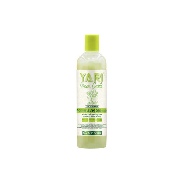 Yari Green Curls Yari Green Curls - Verzorgende shampoo – Reinigt mild zonder sulfaten – Vermindert kroezen en breuk – Herstelt glans en krulstructuur – 355ml