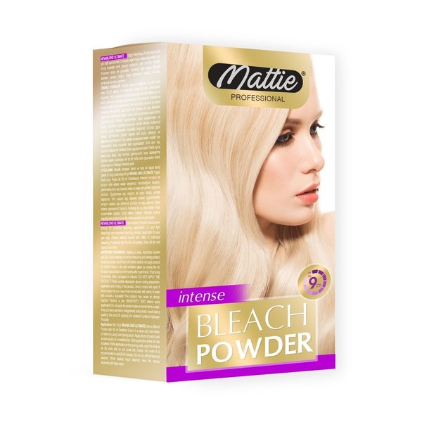 Mattie Mattie - Bleaching Powder (Blue) 30g + Hydrogen Peroxide 12% 60ml