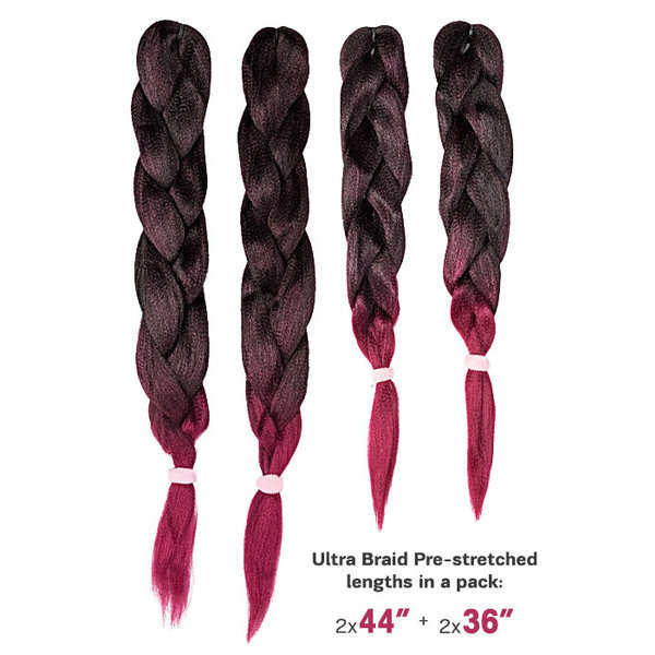 X-Pression/Xpression Lagos Ultra Braid Pre-Stretched Braiding Hair